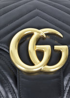 Gucci Marmont Zwat gouden logo LauLau Treasures