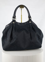 Gucci Sukey Tote Bag zwart achterkant LauLau Treasures