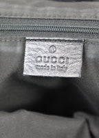 Gucci Sukey Tote Bag zwart detail binnenkant label LauLau Treasures