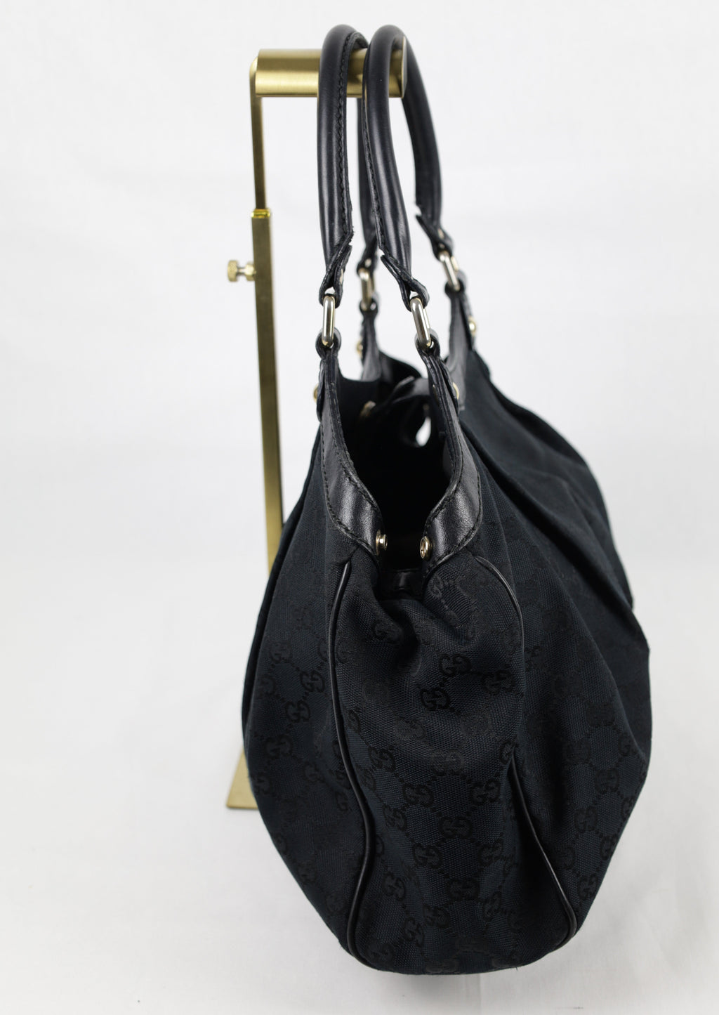 Gucci Sukey Tote Bag zwart rechteraanzicht LauLau Treasures