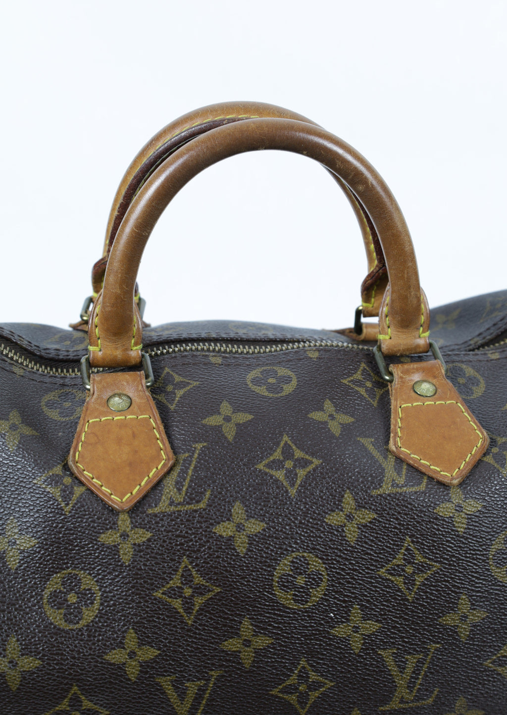 Vintage Louis Vuitton Speedy 30 handle 1  Laulau Treasures