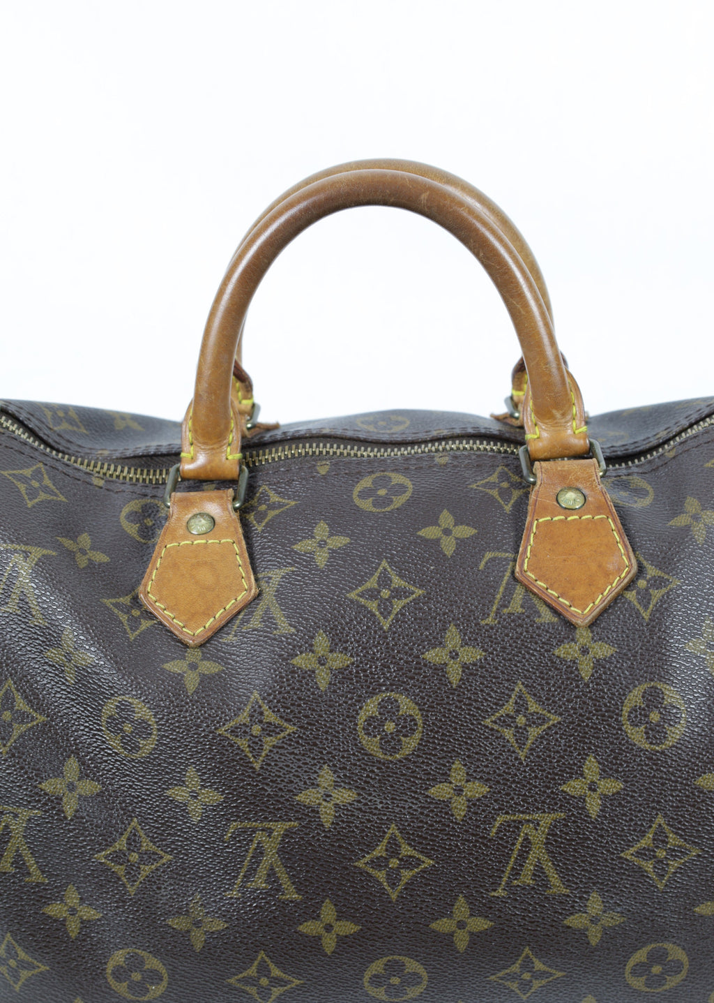 Vintage Louis Vuitton Speedy 30 handle 2 Laulau Treasures