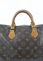 Vintage Louis Vuitton Speedy 30 handle 2 Laulau Treasures
