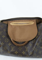 Vintage Louis Vuitton Speedy 30 detail binnen compartiment Laulau Treasures