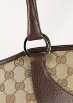 Vintage Gucci Tote Beige met Entrupy detail1 - Laulau Treasures