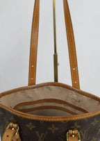 Vintage Louis Vuitton Mini Bucket bag in Monogram canvas - beschadiging rand 2 | Laulau Treasures