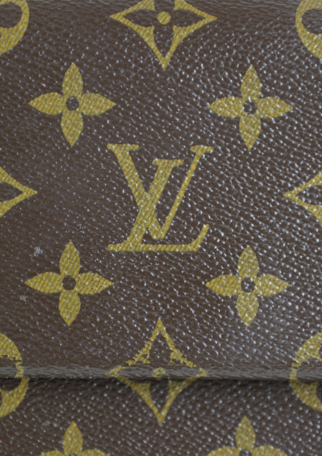 Vintage Louis Vuitton Cluny BB met strap - detail monogram- Laulau Treasures