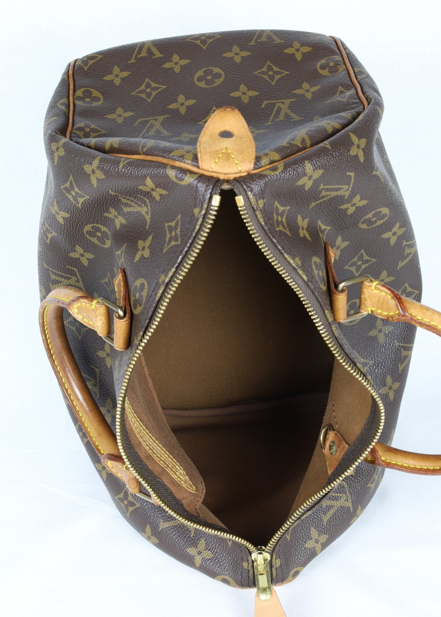 Louis Vuitton Speedy 30 detail binnenkant LauLau Treasures