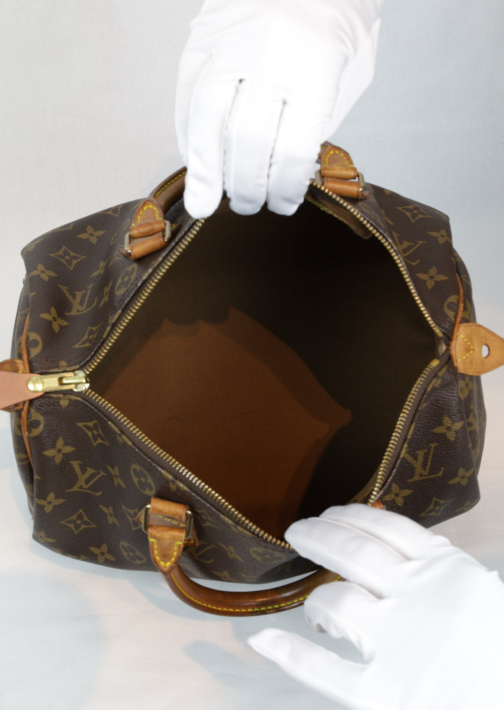 Louis Vuitton Speedy30 detail binnenkant LauLau Treasures