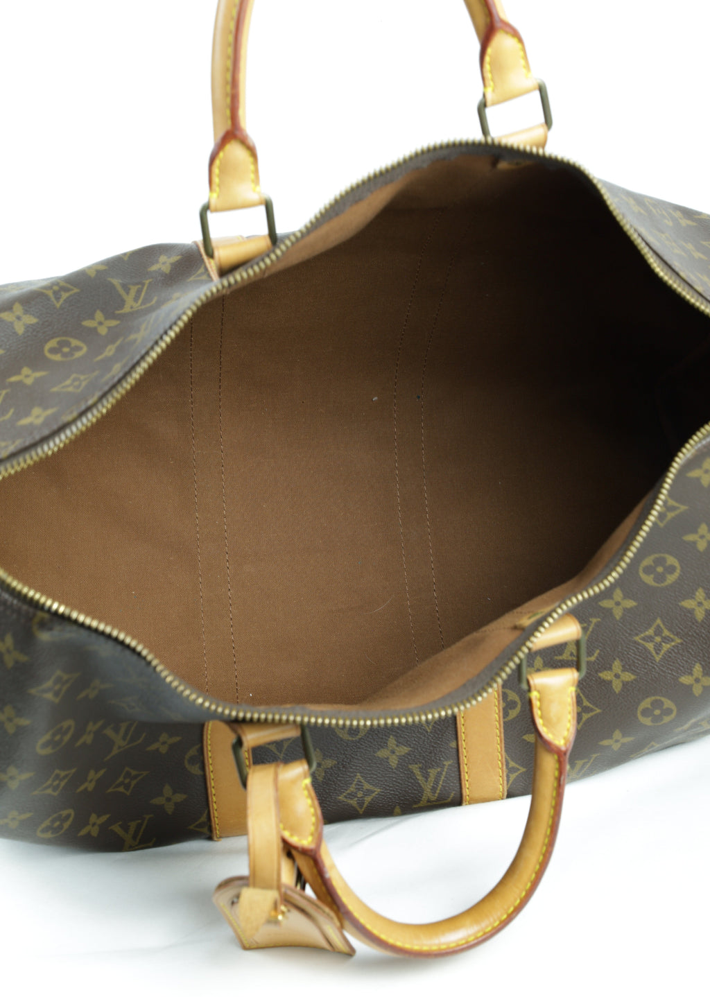Louis Vuitton KeepAll 50 detail binnenkant