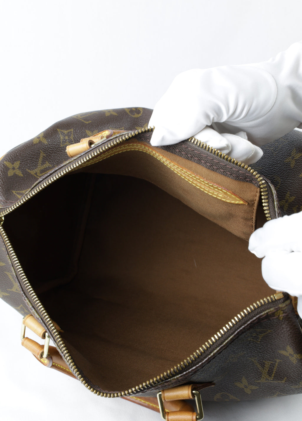 Louis Vuitton Speedy30 detail binnenkant Laulau Treasures
