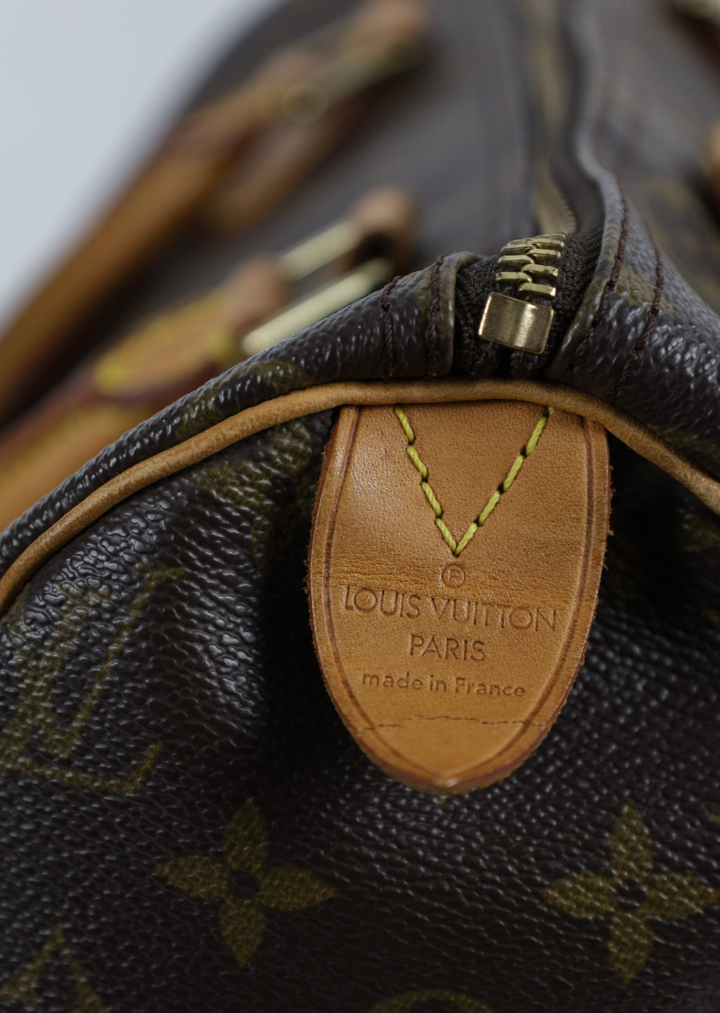 Louis Vuitton Speedy30 detail scheurtje Laulau Treasures